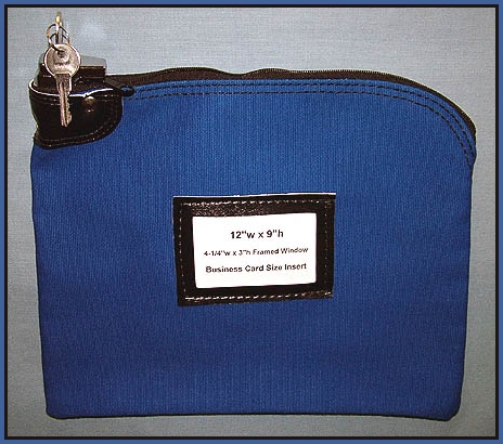 Money Bag - Bank Bag - Locking Zipper Bags